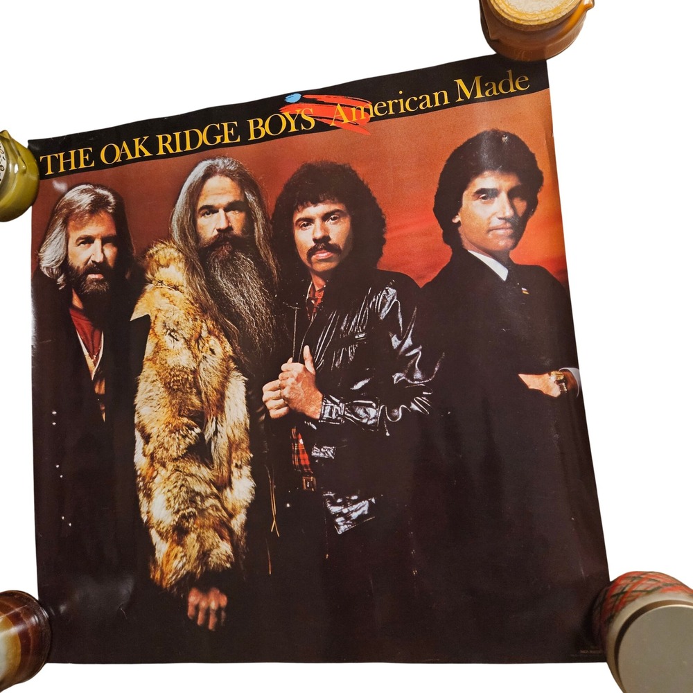 The‎ Oak Ridge Boys American Made Vintage 1983 Promo Album Poster 23x23 MCA